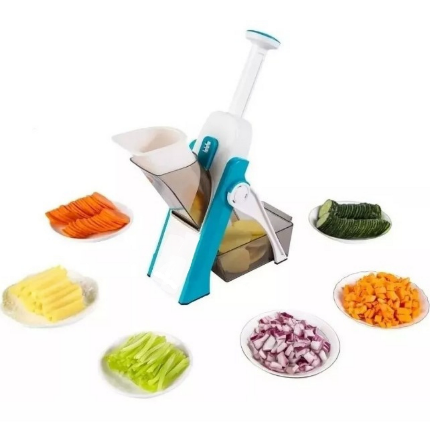 Cortador De Cocina Multifuncional De Acero Inoxidable